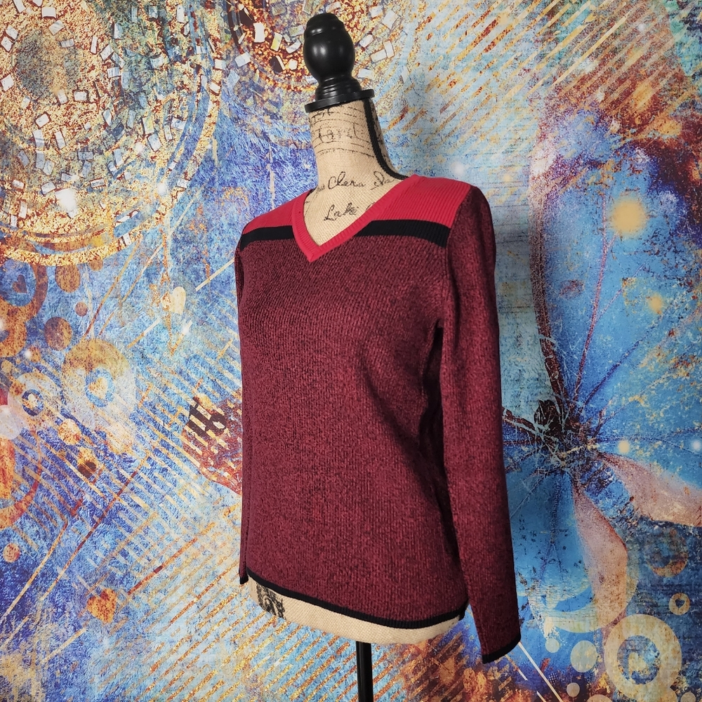 New Karen Scott V-Neck Sweater